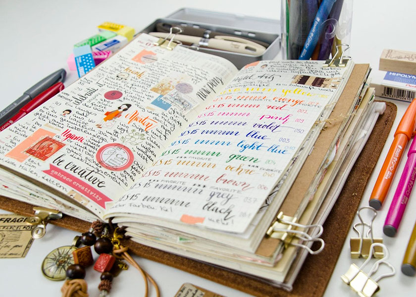 Bullet journal ideas: 10 красивых идей для оформления ежедневника