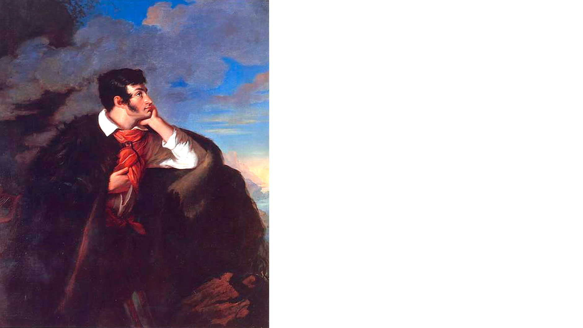 Валентий Ванькович. Портрет Адама Мицкевича (1827-1828 гг.)
