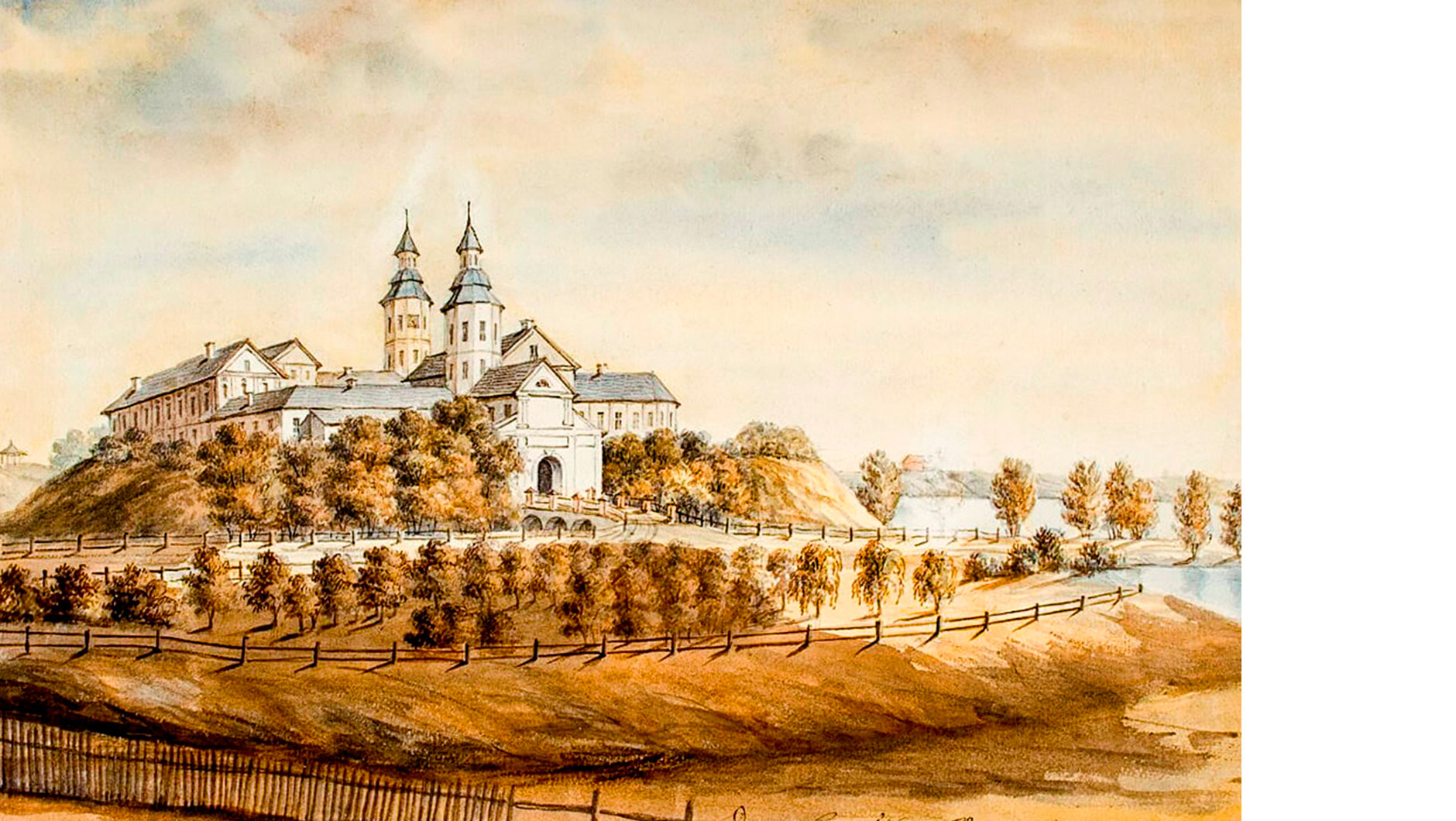 Наполеон Орда. Несвижский замок